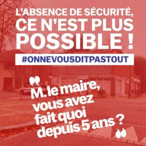 Labsence de sécurité ce nest plus possible
